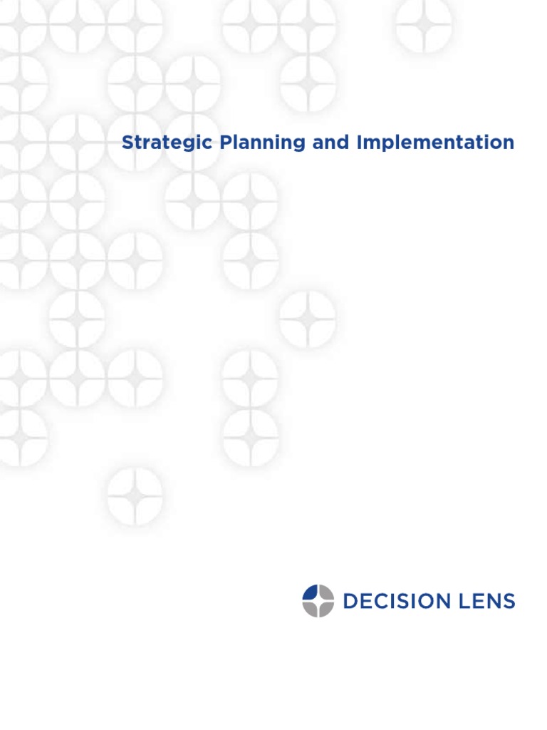 03 WP Strategic Planning and Implementation | PDF | Strategic ...