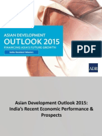 「アジア経済見通し」セミナー（2015年4月9日）配布資料（インド）