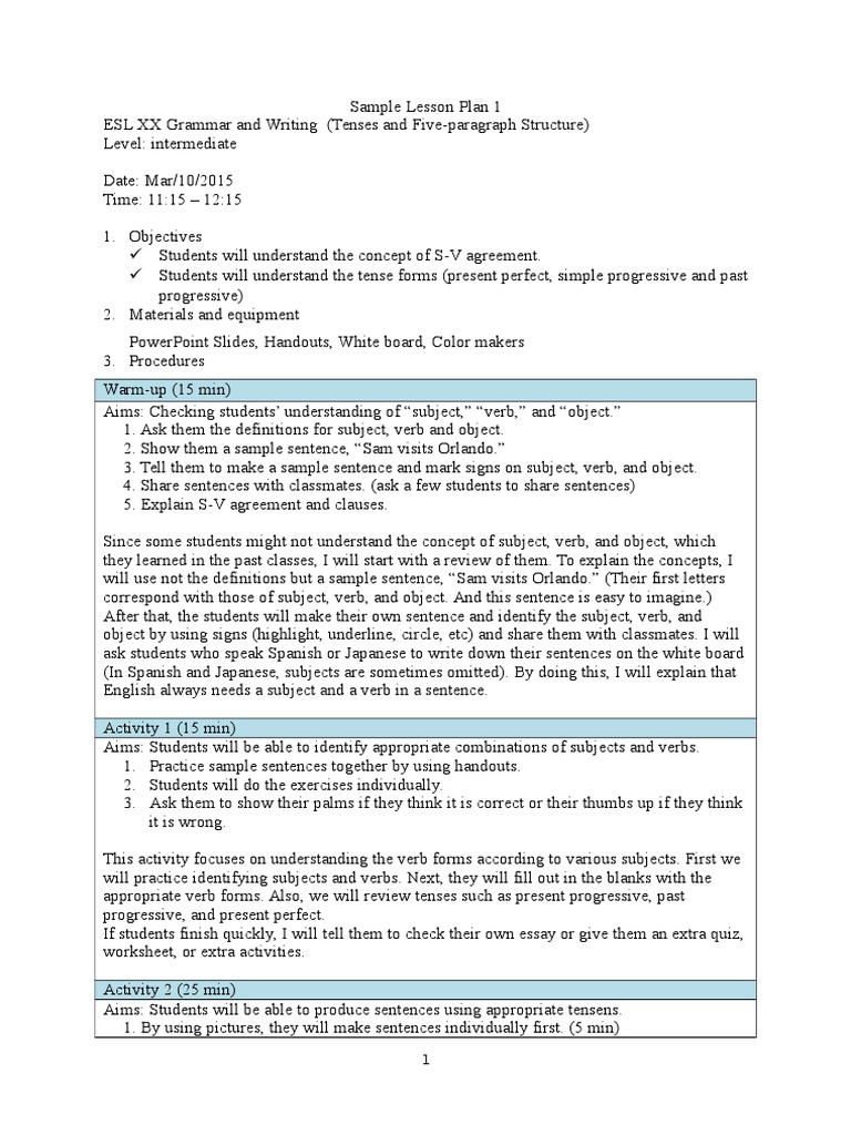 worksheet Paragraph Structure Worksheet workbooks paragraph structure worksheets free printable sample lesson plan 1 verb sentence linguistics worksheets