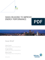 Issue Brief 50001 Reasons To Improve Energy Performance