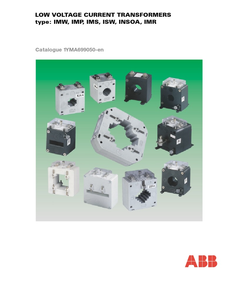 Low Voltage CT catalogue EN Низковольтные трансформаторы (Польша