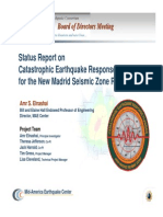 Status Report On Castastrophic Earthquake Response Planning For The New Madrid Seismic Zone Region