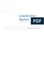 Leadership Speed Webinar Handout