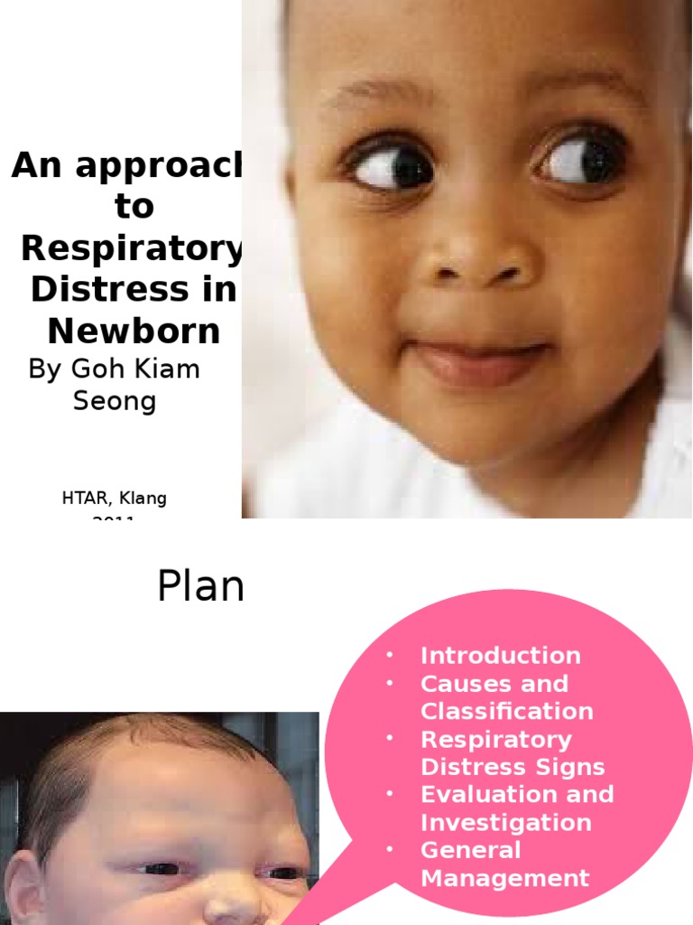 An Approach To Respiratory Distress in Newborn | PDF | Congenital ...