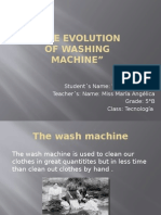 Washing Machine History
