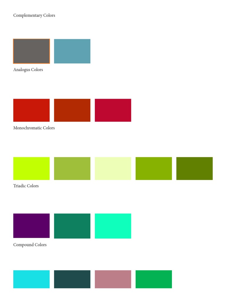 Color Project | PDF
