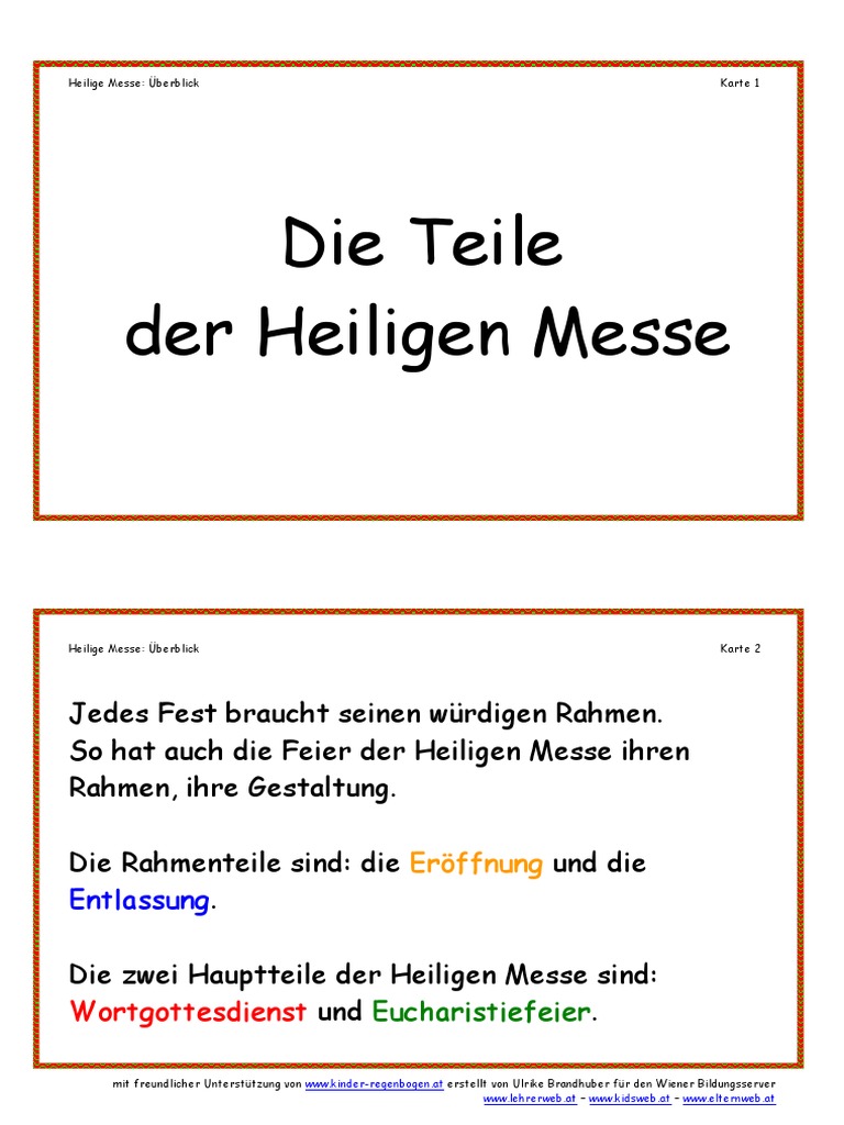 Heilige Messe
