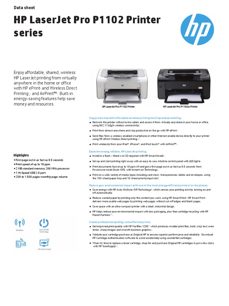 hp p1102w airprint