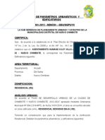 Certificado de Parametros Urbanisticos y Edificatorios - 2015 - Jorge Gallo Gutierrez