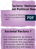 Nur Shuhana N Siti Nur Syuhada Societal Factors