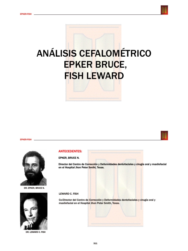 Análisis Cefalométrico Epker-Fish | PDF | Cirugía Oral y Maxilofacial ...