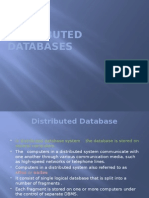 Distributed Databases