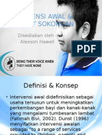 Intervensi Awal & Khidmat Sokongan