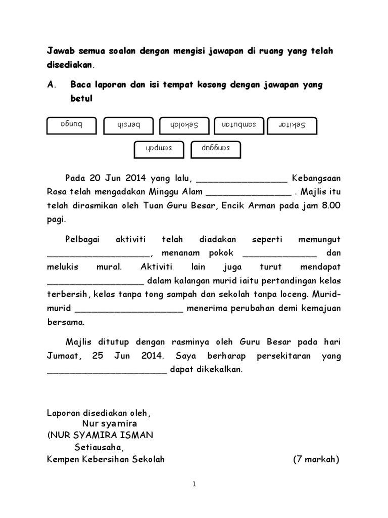 Penulisan Tahun 3 Pdf