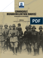 Çanakkale Muharebelerİ'nİn İdaresİ PDF