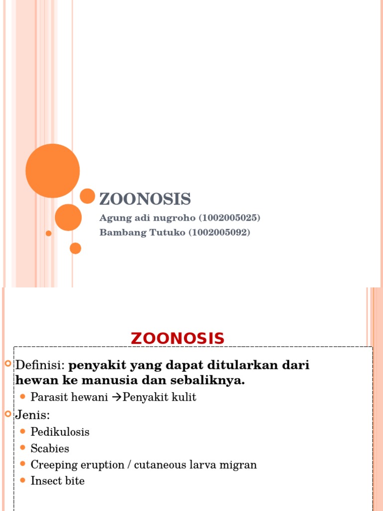 Zoonosis ppt