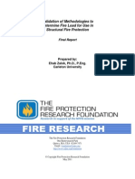 Validation of Methodologies to Determine Fire Load
