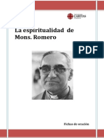 Fichas de Oración - Monseñor Romero