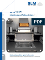 Selective Laser Melting System: Flexible, Safe and Efficient Options For Fast Results
