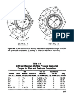Table 4-16 5,000 Psi Maximum Working Pressure Segmented Flanges For Triple and Quadruple Completions