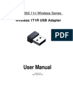 User Manual: IEEE 802.11n Wireless Series
