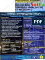 Seminar Nasional Multi Disiplin Ilmu 2015 (Prosiding) & Call For Paper