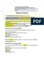 Integrarea Numerica Derivarea Numerica