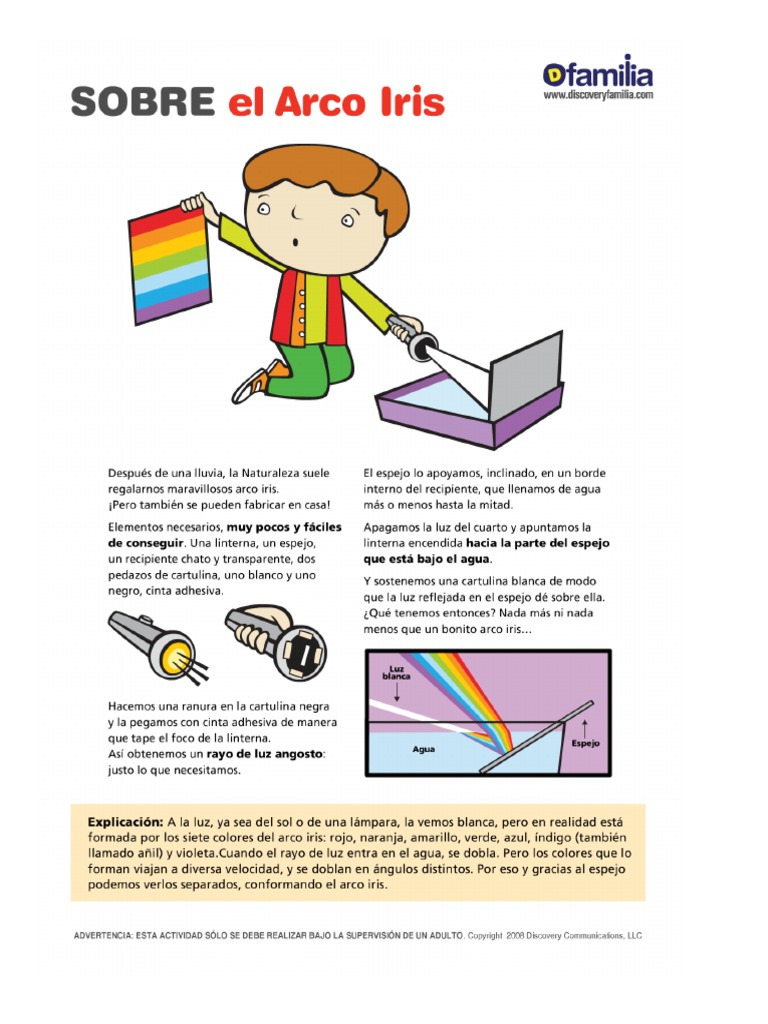 Arco Iris en Discoveryfamilia | PDF