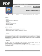 NPT 011 Saidaemergencia