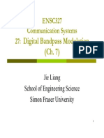 ENSC327 Communication Systems 27:: Digital Bandpass Modulation (Ch. 7)