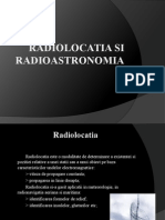Radiolocatia Si Radioastronomia