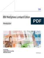 Introduction To IBM WebSphere Lombardi Edition - Paul Pacholski