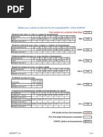 Limite de Peso Recomendado