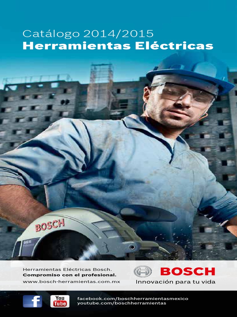 Catalogo Bosch, PDF, Herramientas