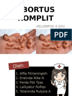 ABORTUS KOMPLIT