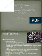 post wwii europe