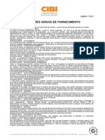 Condições Gerais de Fornecimento - Revisão 04 PDF
