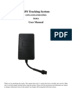 TK06A GPS Tracker User Manual