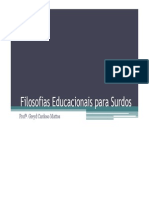 Filosofias Educacionais para Surdos PDF