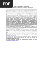 Procedimentos Para Desbloqueio de Cancelamento Em Santa Catarina