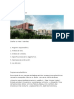 Programa Arquitectónico