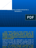 Conceptia Etiopatogenica Moderna- Ctd