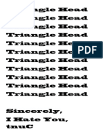Triangle Head