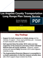 Metro General Survey Results Presentation