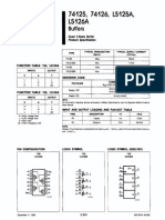 Data Sheet 74LS125