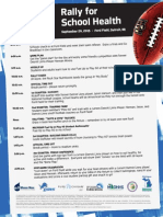 2015 Ford Field Rally Agenda - Draft