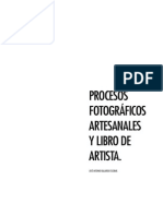 Procesos Fotográficos Artesanales