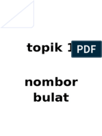 Topik 1 Matematik Tingkatan 1