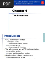 Computer Organization and Design Pipeliing-Chapter+4 Slides