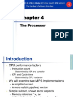 CPU Performance Factors and Pipelining Techniques